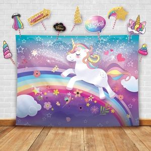 comprar telon de unicornio para cumpleaños